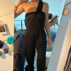 One strap jumpsuit